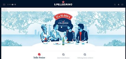 sanpellegrino.com, SanPellegrino Gewinnspiel, S. Pellegrino Gewinnspiel, San Pellegrino Gewinnspiel