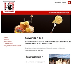 Schweizer Käse Gewinnspiel