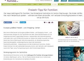 CentrO Oberhausen Shopping-Gutschein Gewinnspiel