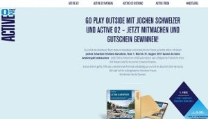 Active O2 Gewinnspiel