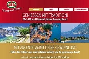 Aia Gewinnspiel