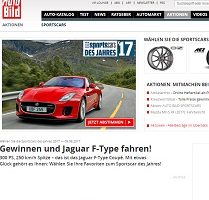 Jaguar F-Type Gewinnspiel