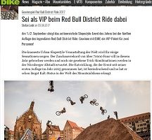 Red Bull District Ride VIP Gewinnspiel