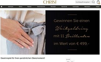 Weißgoldring Gewinnspiel