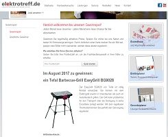 Elektrotreff Gewinnspiel