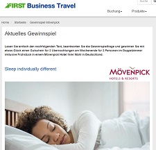 Mövenpick Hotel Gewinnspiel