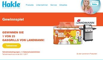 Hakle Gewinnspiel