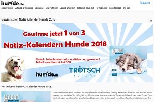 Hunde.de Gewinnspiel