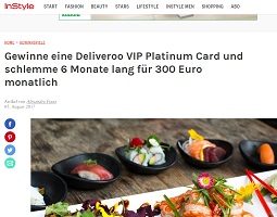 InStyle Gewinnspiel
