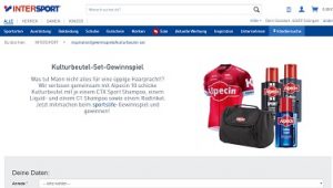 Intersport Gewinnspiel