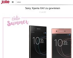 Jolie Gewinnspiel