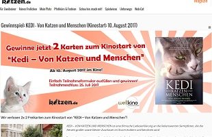 Katzen.de Gewinnspiel