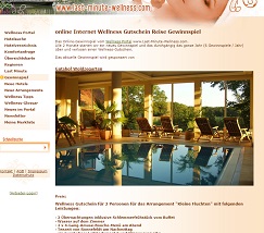 Last-Minute-Wellness Gewinnspiel