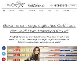 Heidi Klum Outfit Gewinnspiel