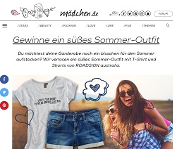 Mädchen Gewinnspiel