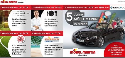 Möbel Martin Gewinnspiel