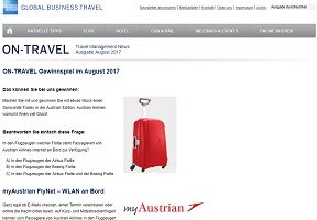 On-Travel Gewinnspiel