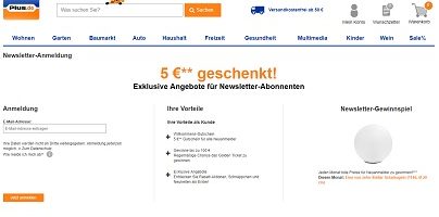 Plus Gewinnspiel