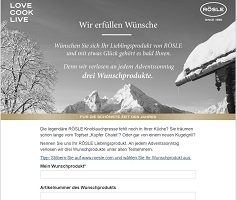 Grill nach Wahl Gewinnspiel