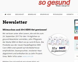 Seni Haut-Pflege Gewinnspiel