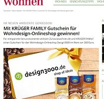 Design3000 Gutschein Gewinnspiel