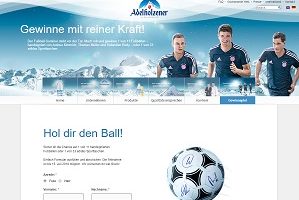 adidas Sporttasche Gewinnspiel, Adelholzener Gewinnspiel