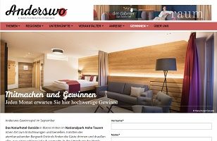 Naturhotel Outside Gewinnspiel