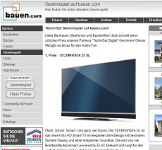 Technivista Smart TV Gewinnspiel