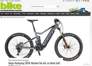 Bike Leserumfrage Gewinnspiel, Bike Gewinnspiel
