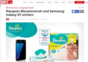 Samsung Galaxy S7 Gewinnspiel
