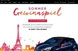 Comma Gewinnspiel