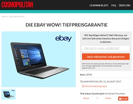 HP Notebook Gewinnspiel