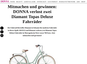 Diamant Fahrrad Gewinnspiel