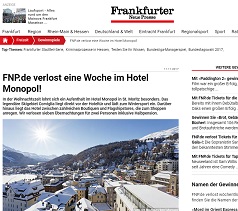 Hotel Monopol Gewinnspiel