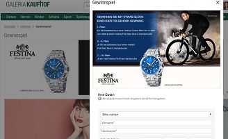 Festina Chrono Bike Uhr Gewinnspiel