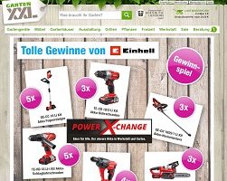 Einhell Akku-Werkzeug Gewinnspiel