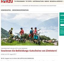 Zimtstern Gutschein Gewinnspiel