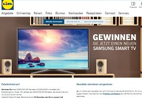 Lidl Smart-TV Gewinnspiel