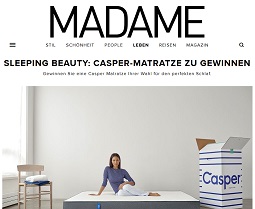 Casper Matratze Gewinnspiel