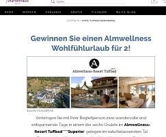 Lesachtal Urlaub Gewinnspiel, Marionnaud Gewinnspiel