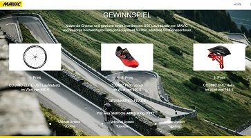 Mavic Fahrrad-Zubehör Gewinnspiel