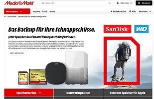 SanDisk Gewinnspiel, MediaMarkt Gewinnspiel