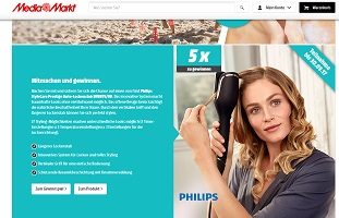 Philips Lockenstab Gewinnspiel