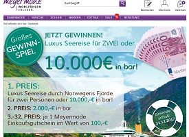 Luxuskreuzfahrt Gewinnspiel
