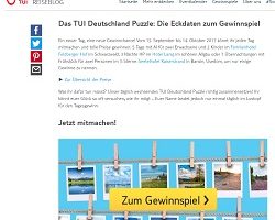 TUI Hotelaufenthalt Gewinnspiel