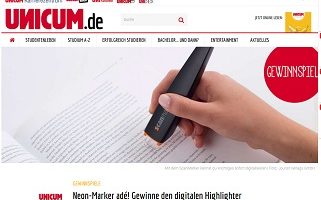 ScanMarker Highlighter Gewinnspiel