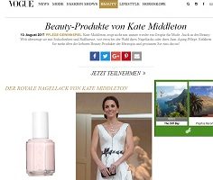 Kate Middleton Beauty-Paket Gewinnspiel