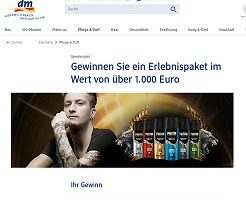 Erlebnis-Paket Gewinnspiel