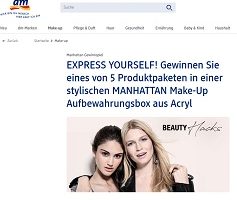 Manhatten Produkt-Paket Gewinnspiel
