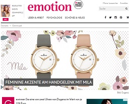 Dugena Armbanduhr Gewinnspiel